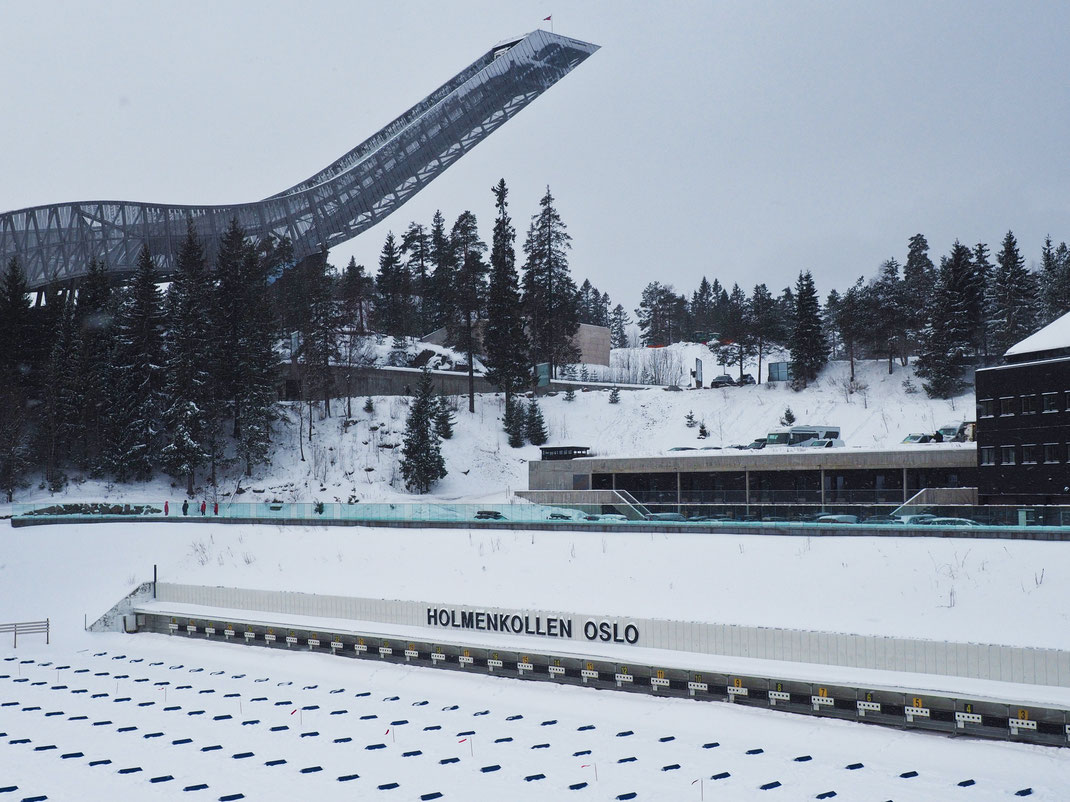 The Holmenkollen ski jump