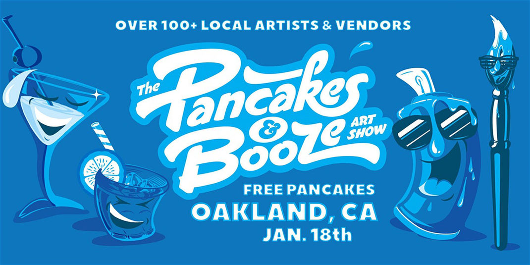 Pancakes & Boozes Oakland 2020, CA