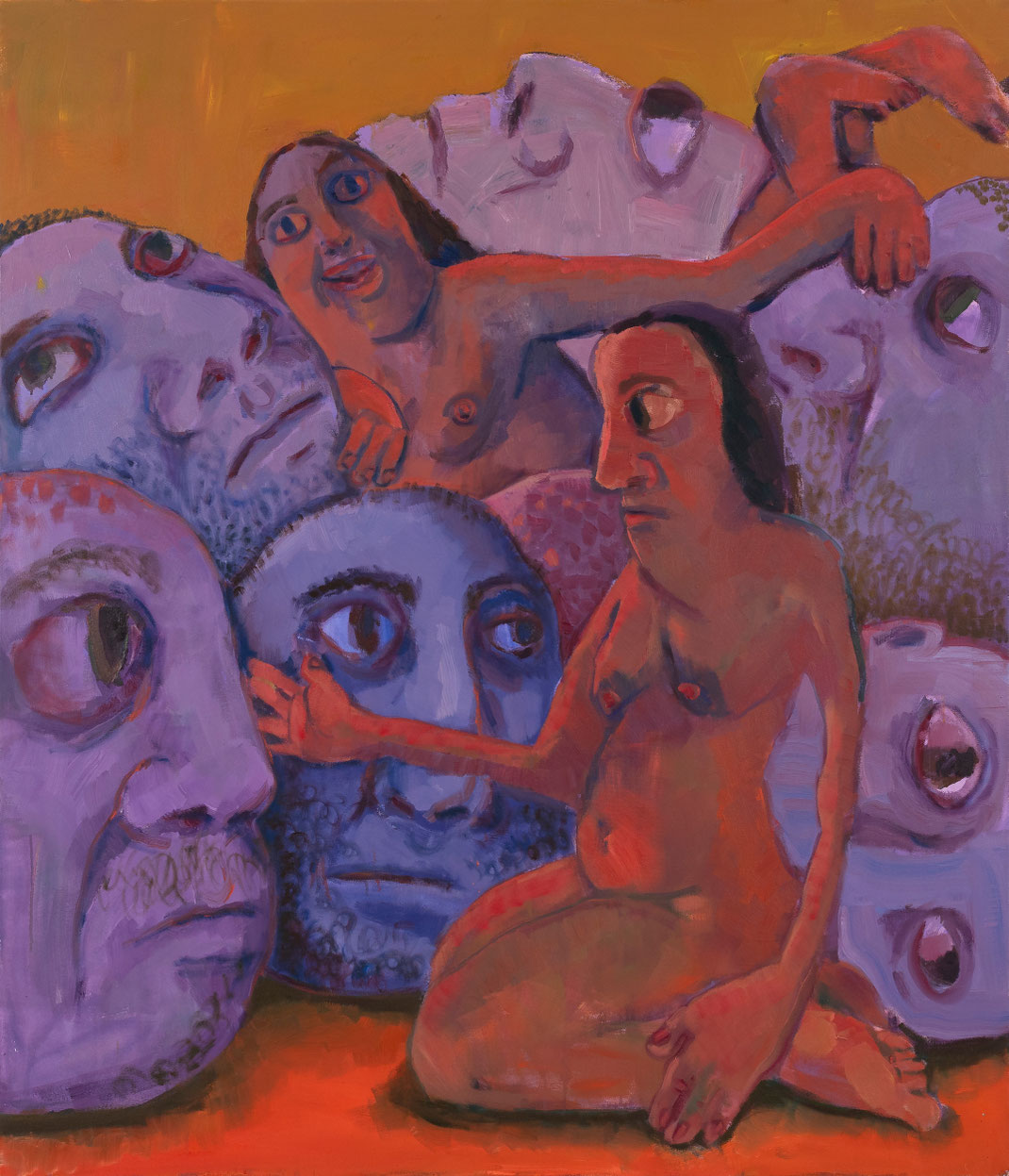 Painting by the artist Shanee Roe. Artwork. Kunst der zeitgenössischen Malerin Shanee Roe. 