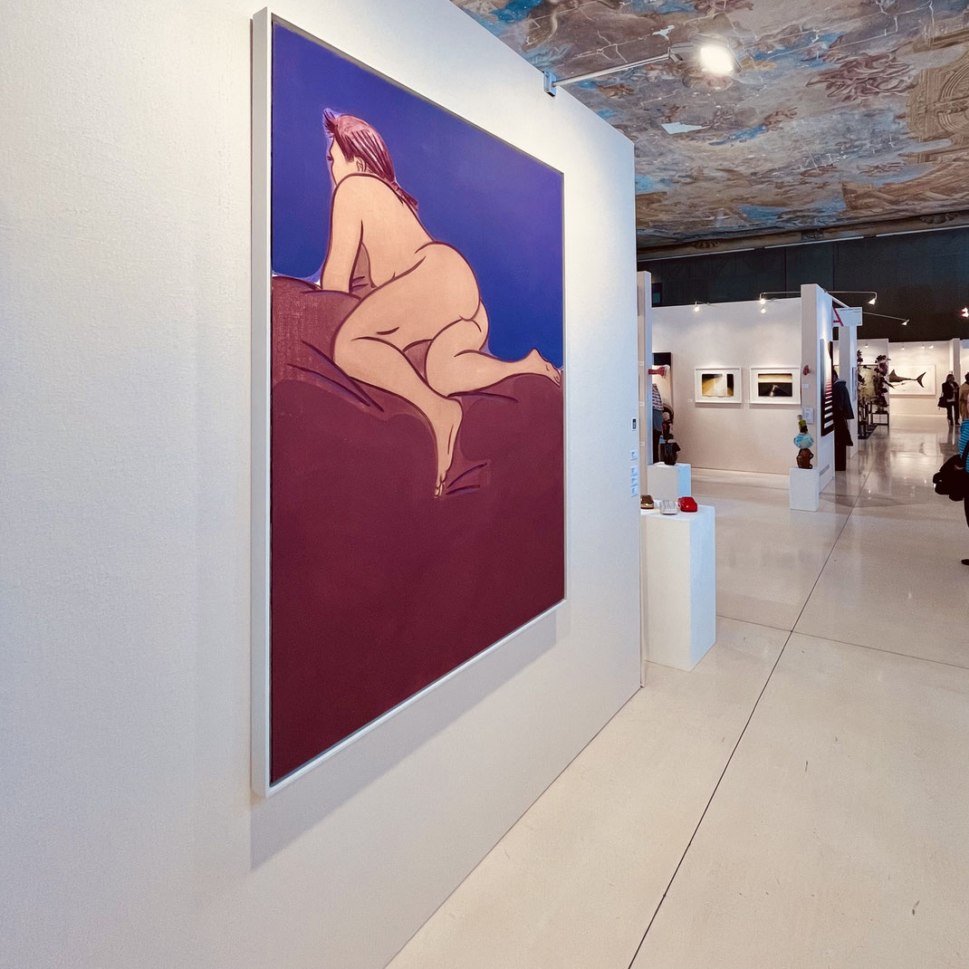 Hubert Schmalix Original Malerei von 2002 - ausgestellt auf der FAIR FOR ART VIENNA Messe 2024.