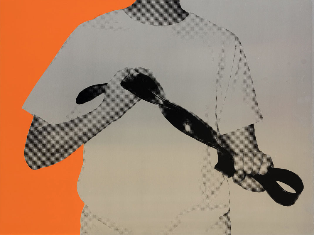 Monica Bonvicini Edition (Druck auf Aluminium). Art print on aluminium.