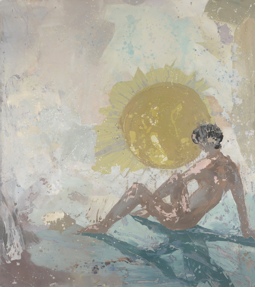Malerei auf Leinwand vom Künstler Christian Rothwangl. Painting on canvas by the artist Christian Rothwangl. 