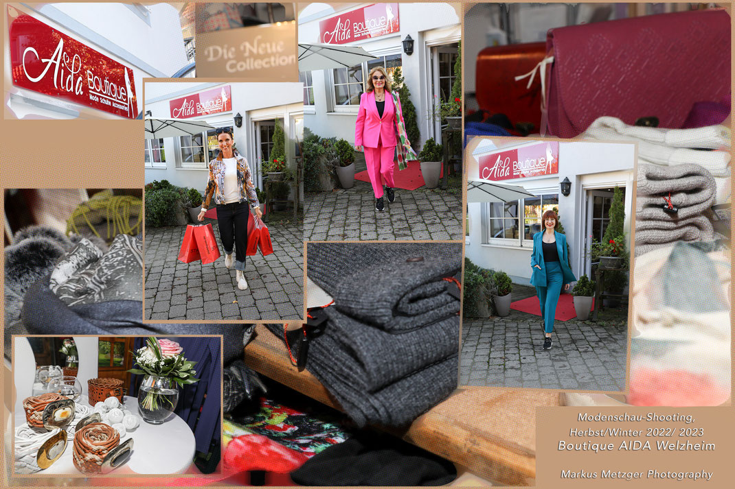 Modenschau-Fotos für Boutique Aida in Welzheim, Rems-Murr-Kreis Fotos mit neuer Modekollektion, Fotograf Markus Metzger, www.markus1.de