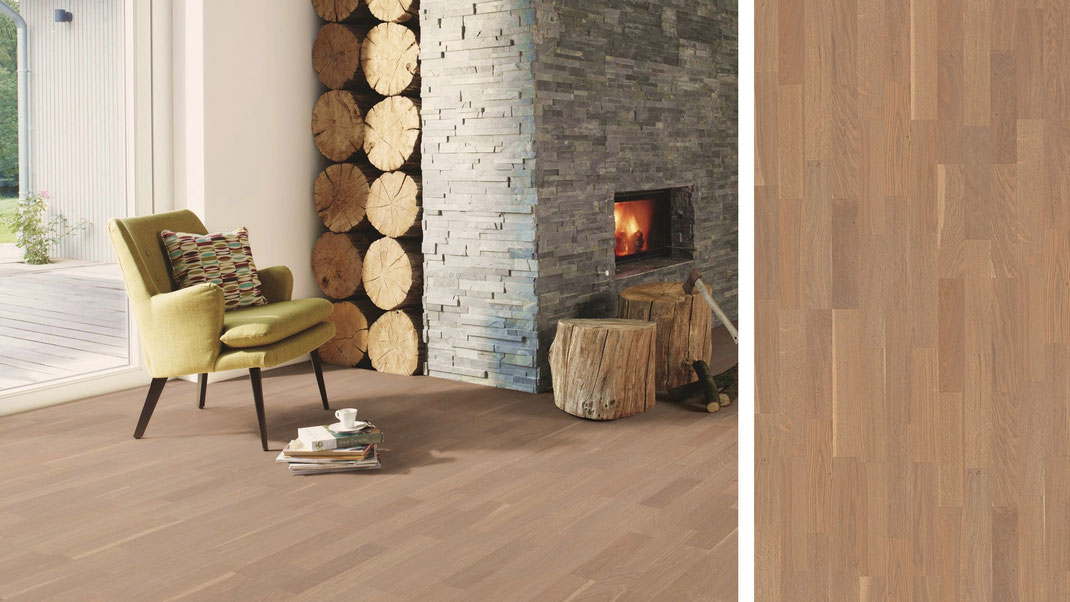 Holzbodenatelier Parkett Formate Schiffsboden Eiche Alpsee Elegant