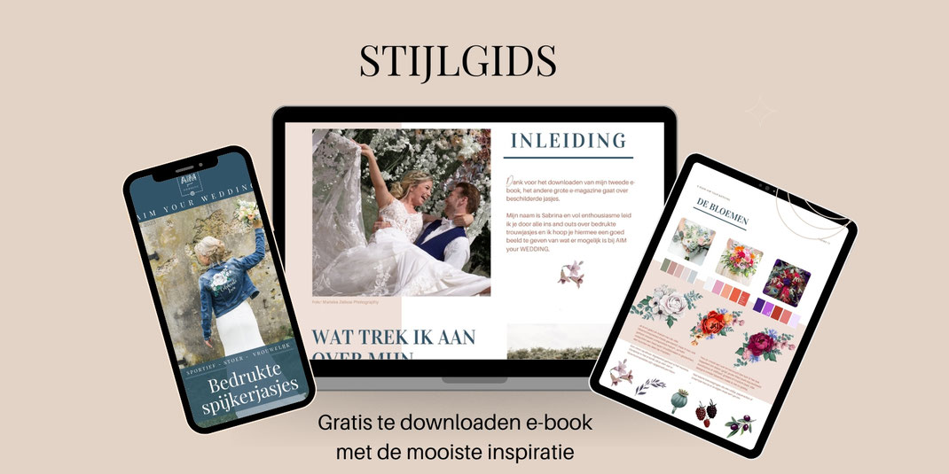 vlotte spijkerjasjes voor bohemian bruid