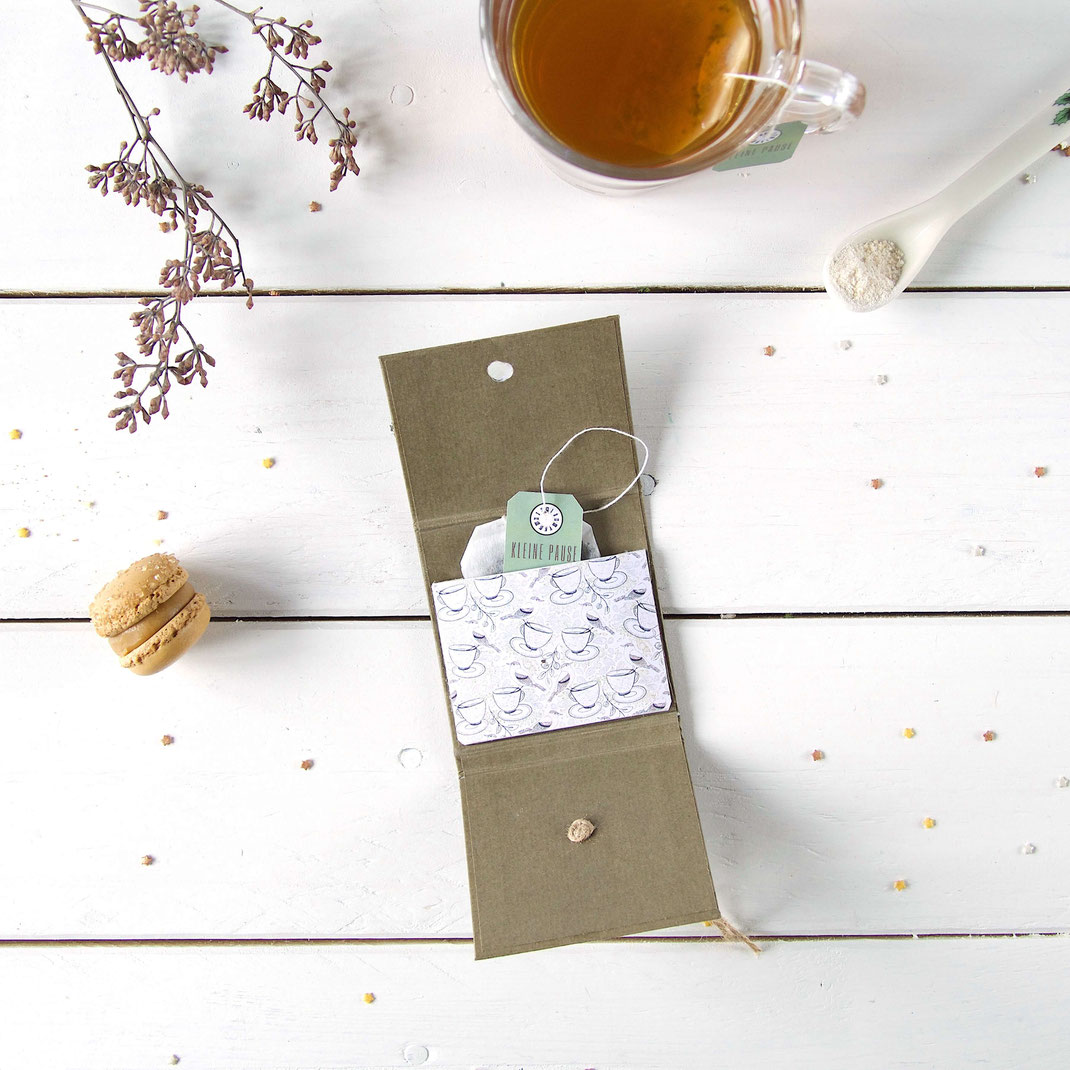 Upcycling Milchtüte: Täschchen für einen einzigen Teebeutel selber machen
