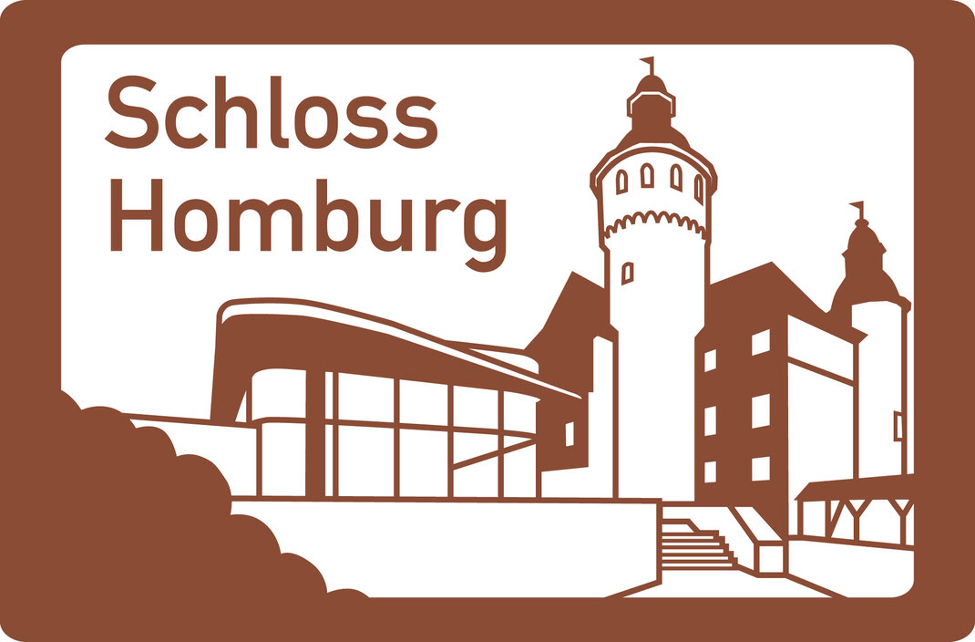 Autobahnschild für Schloss Homburg, 2015