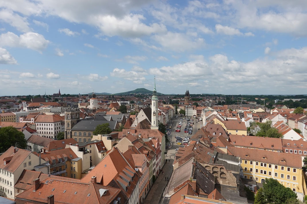 Görlitz wurde im 2. Weltkrieg nie bombadiert. Deshalb ist die Altstadt aus fünf Jahrhunderten Baukultur fast unbeschadet geblieben.