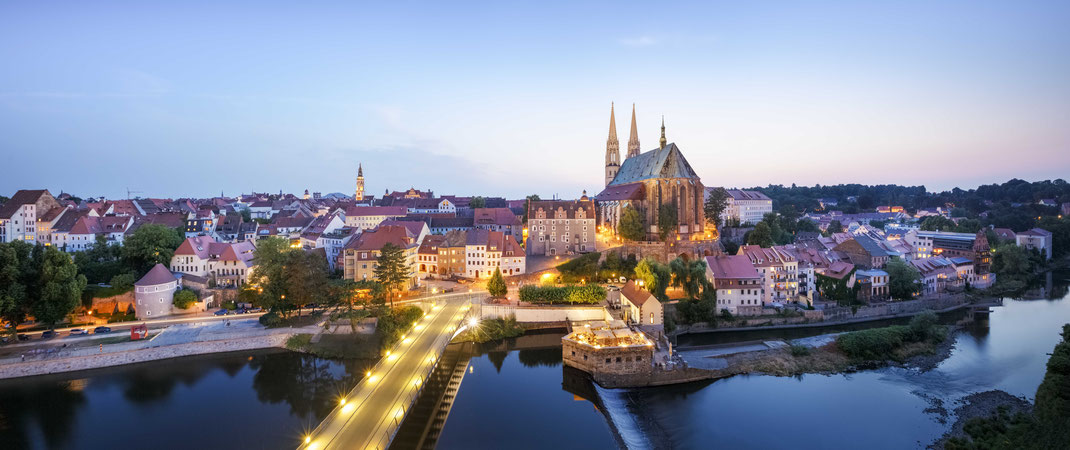 Wir werden genug Gelegenheit haben, durch die Stadt Görlitz zu streifen und auch die polnische Seite an der Neiße zu erkunden. . / Foto Nikolai Schmidt, Sachsen-Tourismus