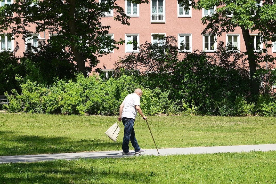 Die Stadt und die Wohnkomplexe sind fußläufig gut erschlossen. 