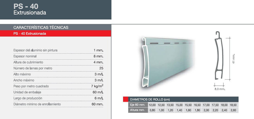 Persianas seguridad aluminio Navarra