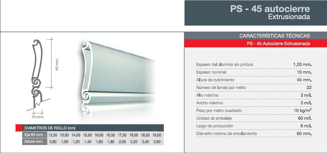 Persianas seguridad aluminio Vitoria