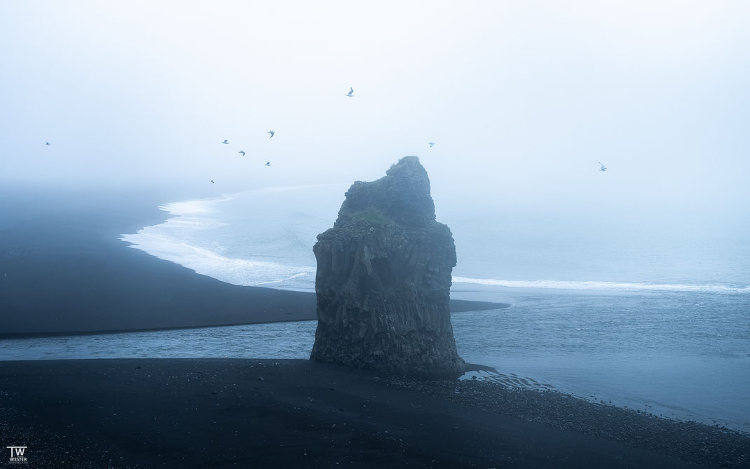 (16)  Aber auch im dichten Nebel am Folgetag war die Stimmung beeindruckend.