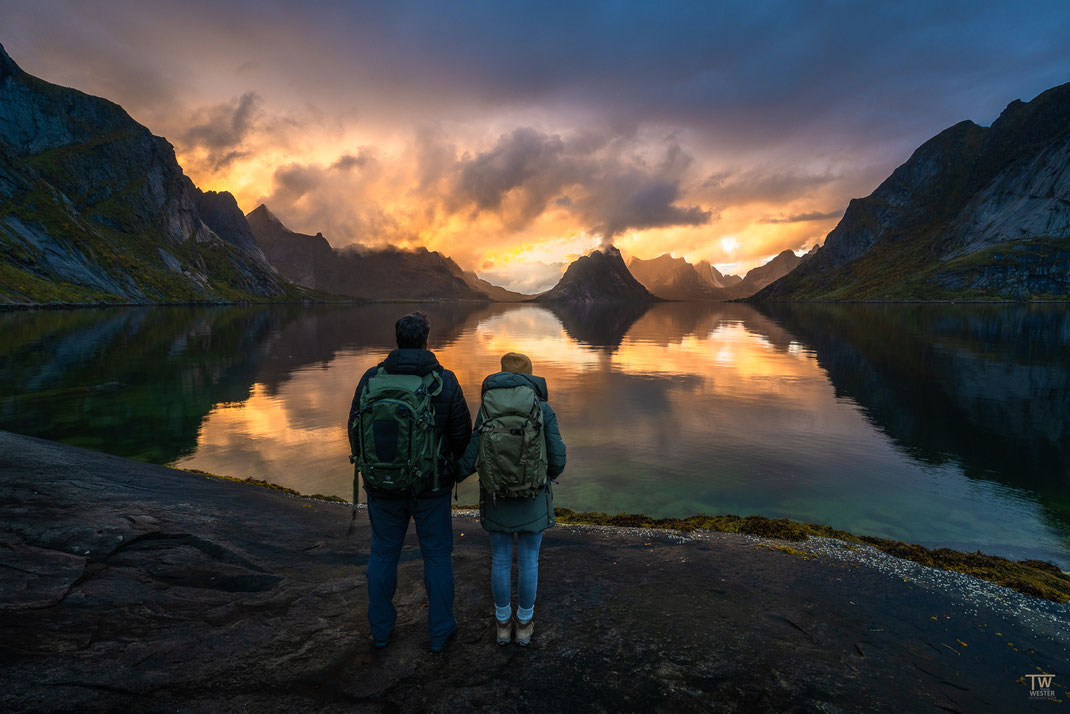 September 2022: auch während einer tollen Fotosession darf man diese Aussicht einfach mal zu zweit genießen…