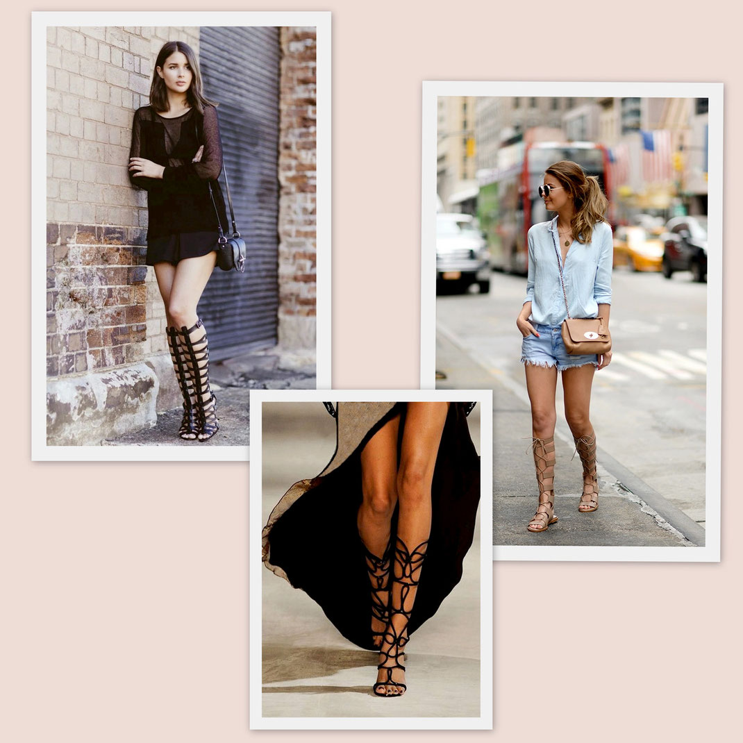 Hot Trend: Gladiatorensandale Wir lieben heiße Sommertrends. Vor allem, wenn sie unvorhergesehen wieder in Erscheinung treten, wie unsere Gladiatorensandale | Hot Port Life & Style | Life & Style Blog