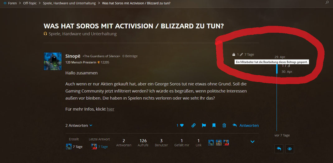 George Soros infiltriert Activision Blizzard