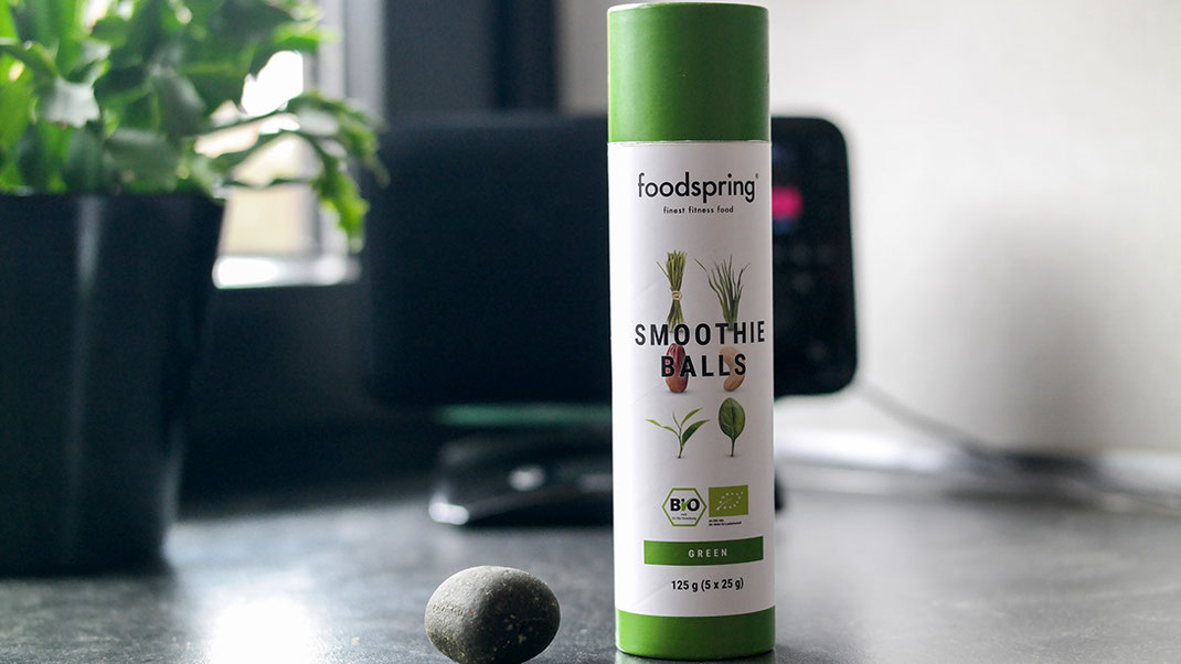 Green Smoothie | Mit Smoothie Balls von Foodspring leichtgemacht | hot-port.de | Lifestyle Blog