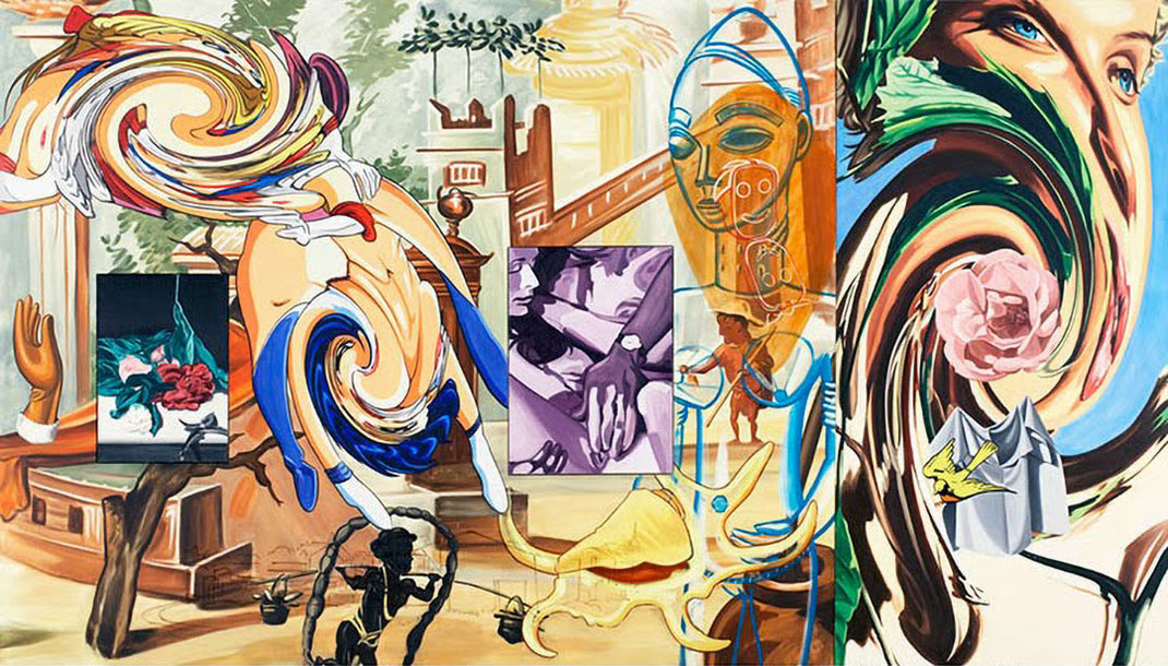 David Salle. Helena at 5 am. 2006.