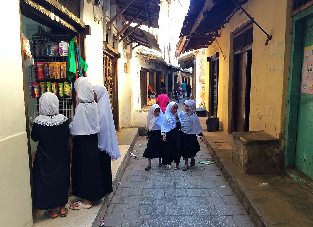 Dans les rues de Stone town