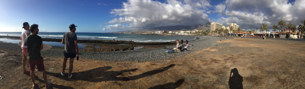Playa las Americas à marée basse