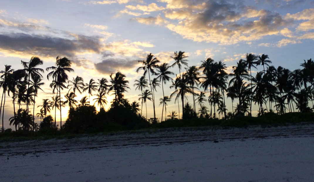 Sunset à Matemwe (Zanzibar)