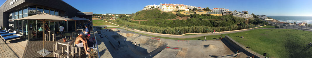 Terrasse et Skatepark du Board Rider