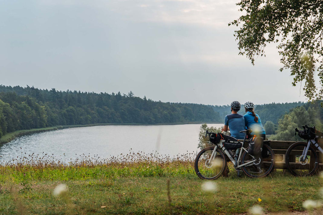 Deutschland; Mecklenburg-Vorpommern; Tourenplanung, Fahrradtour, Graveln