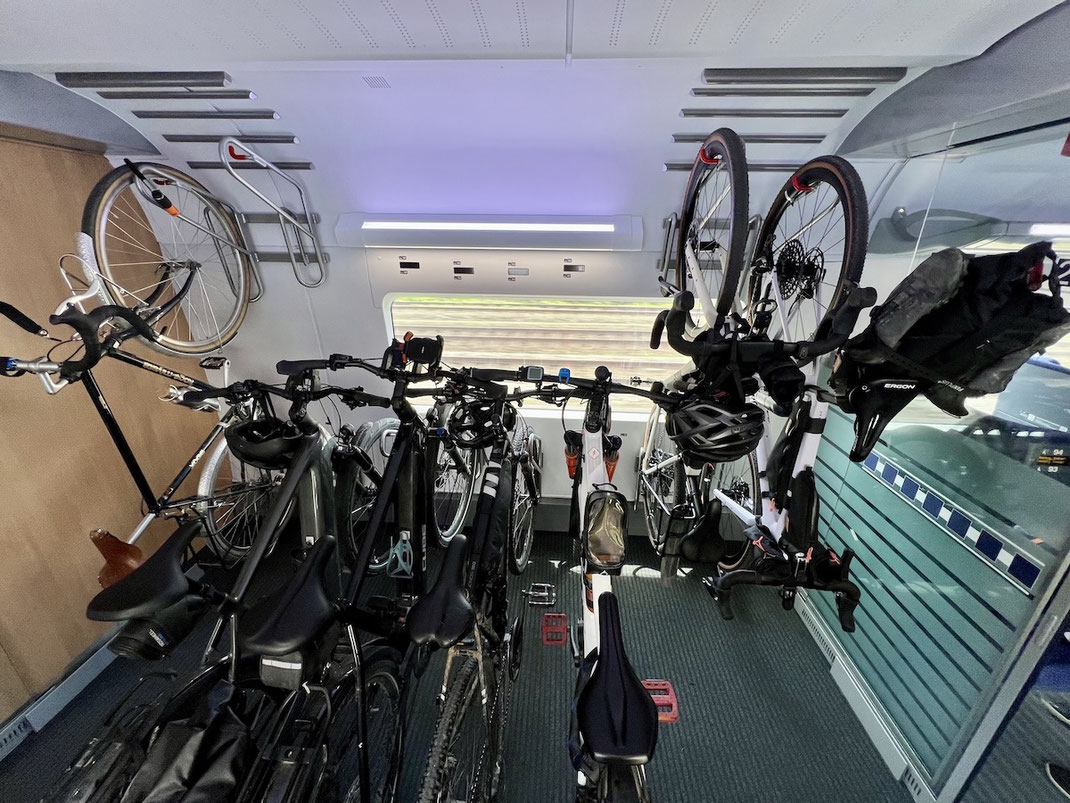 Deutsche Bahn, Fahrrad, Fahrradabteil, Stuttgart