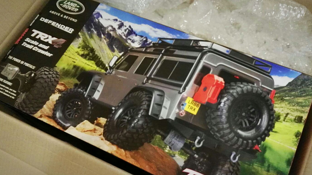 Traxxas TRX4 . Erste Testfahrt