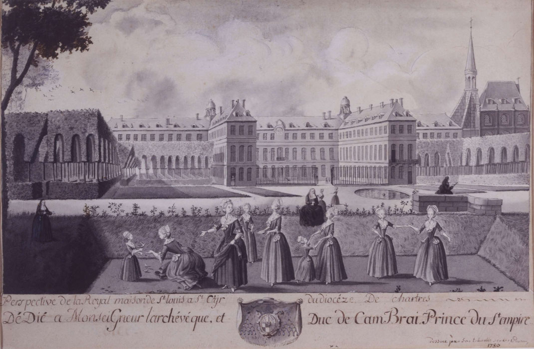 Maison Royale Saint Louis à St Cyr - Archives des Yvelines