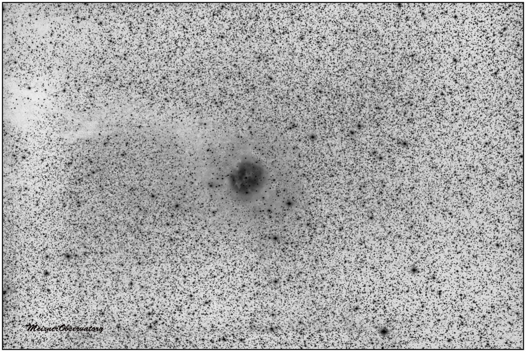 IC 5146, Kokon-Nebel, Collinder 470 - Objektidentifikation - MeixnerObservatorium