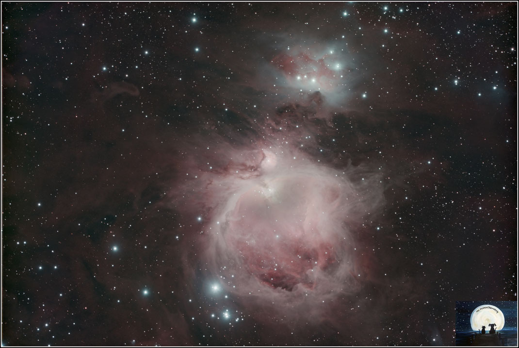 Messier 42 Orionnebel - M42 Orionnebula -  NGC 1976 • GC 1179 • h 360 • LBN 974 - mit ZWO ASI 2600 mc pro