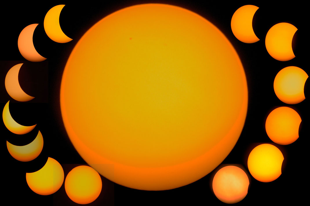Partielle Sonnenfinsternis - Partial Solareclipse v. 20.3.2015