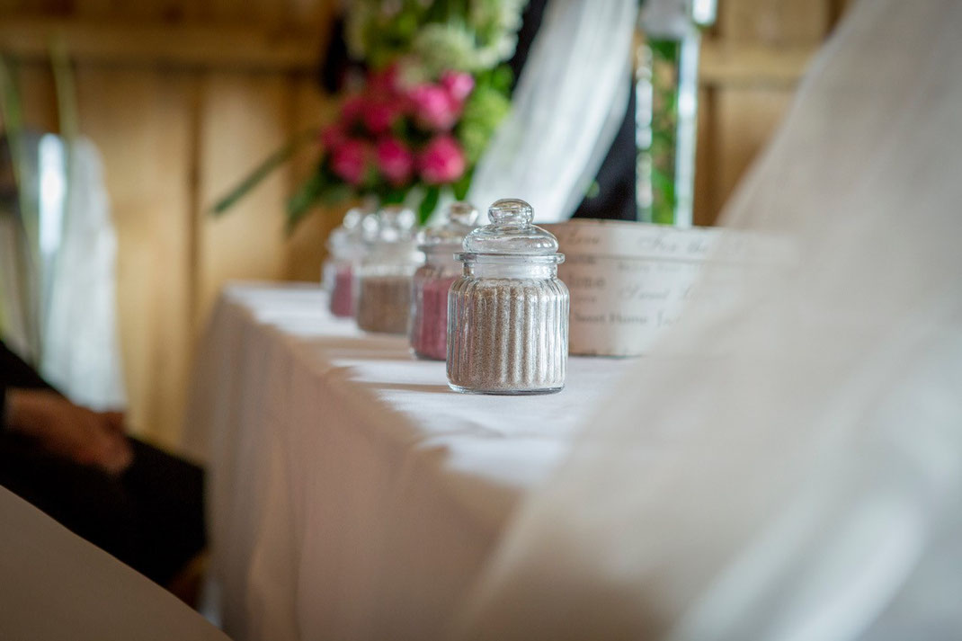 Freie Trauung Sandritual