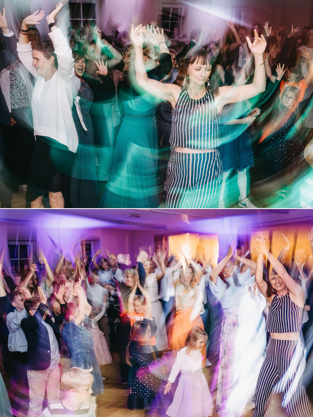 Authentische Partyfotos aus Sachsen mit Fokus auf Bewegung und echte Freude.