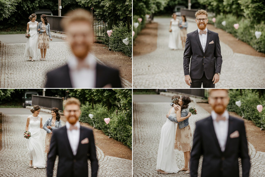 first look Hochzeit