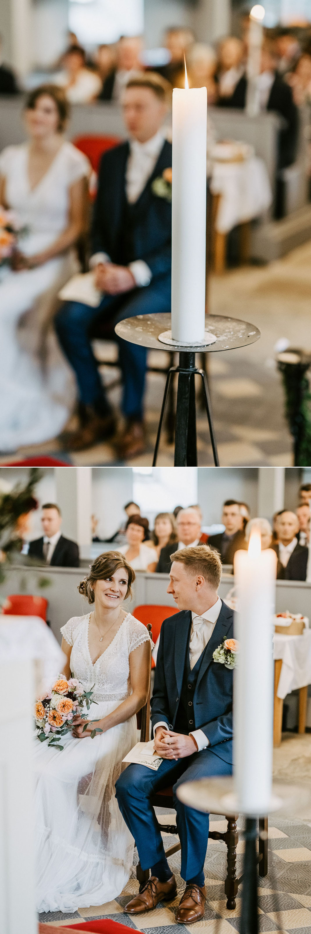 Live-Musik in der Kirche: Musikalische Begleitung der Hochzeit: Live-Musik sorgt für Gänsehautmomente in der Kirche Dorfchemnitz.