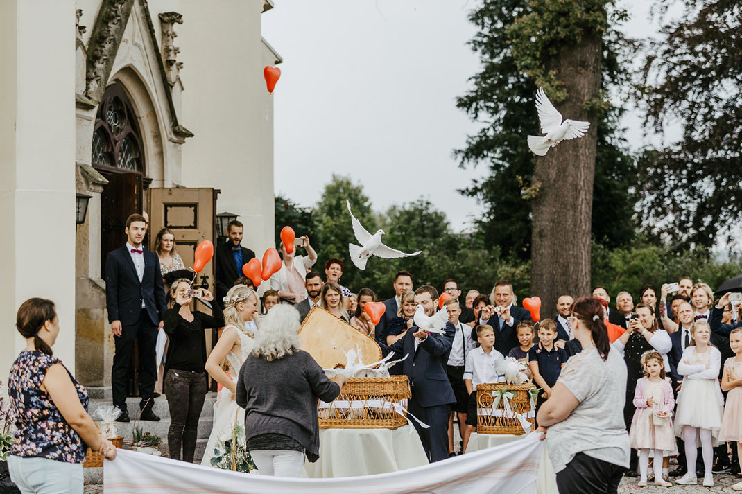 Hochzeitstauben Annaberg