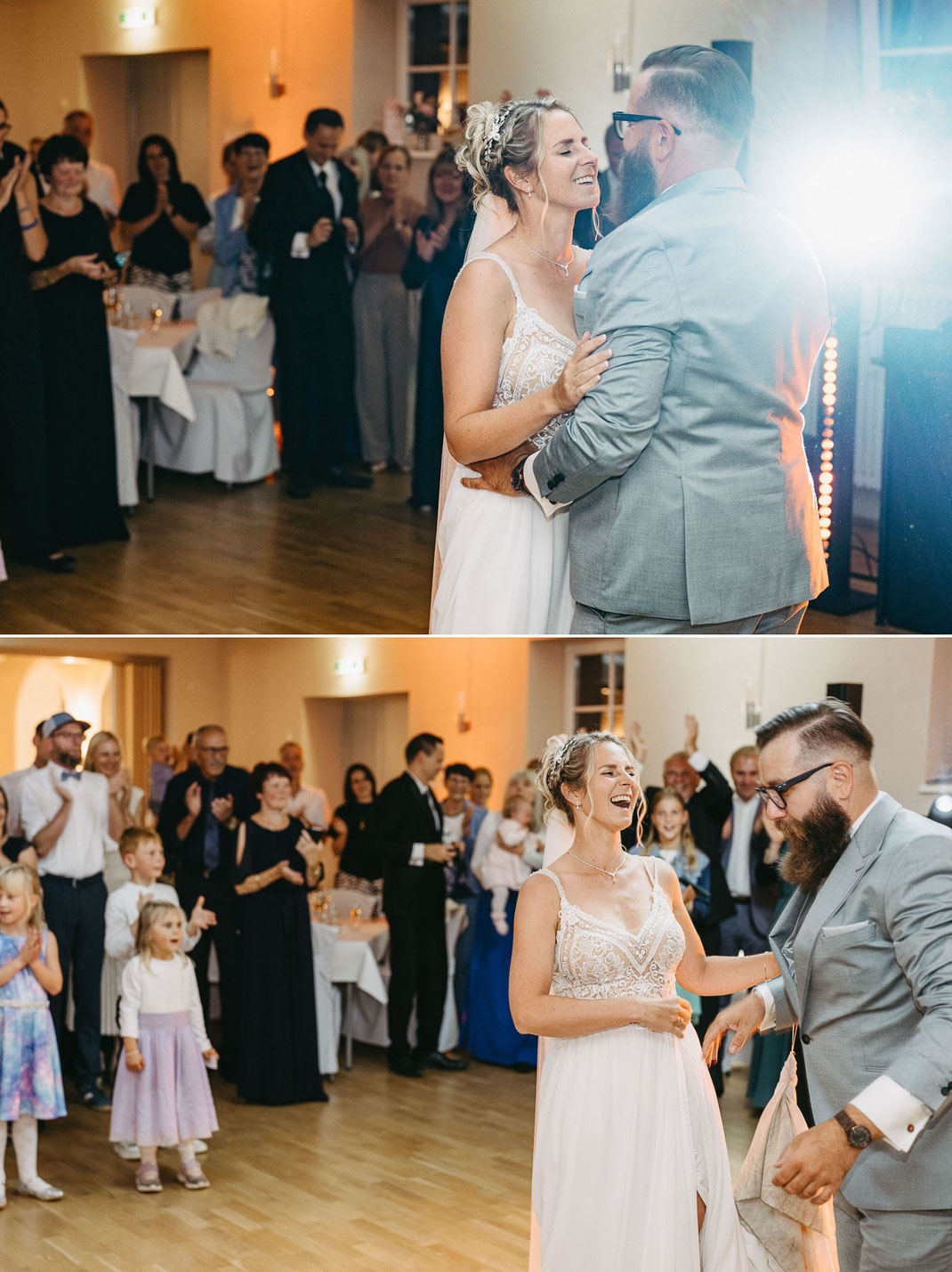Hochzeitstanz von Maria und Tilman im Ambrossgut.