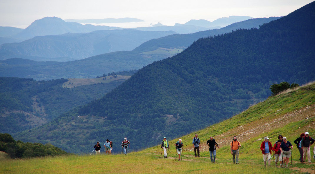 Randonnée sur les Crêtes de Camurac - ©Photo : Yves Lazennec