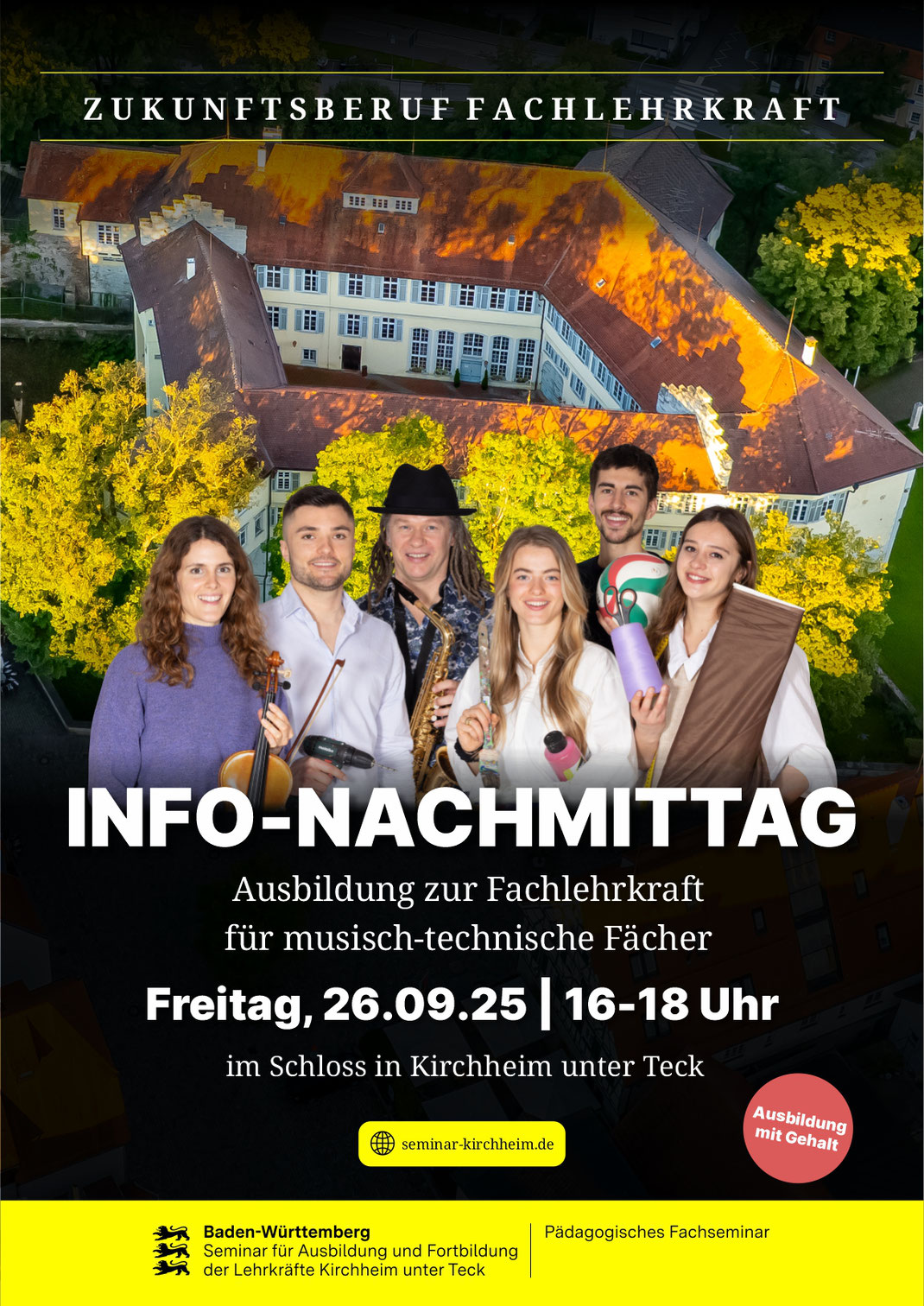 SAF Kirchheim - Infoveranstaltung über die Ausbildung am Seminar
