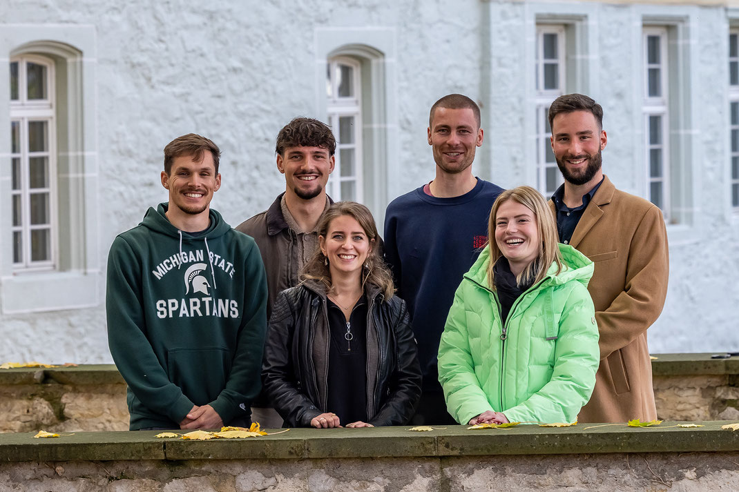 Ausbildungspersonalrat 2025: Jonas Bredefeld, Jona Mangei, Alicia Heinz, Tobin Krause, Svenja Kanzler, Micky-Tim Atwater