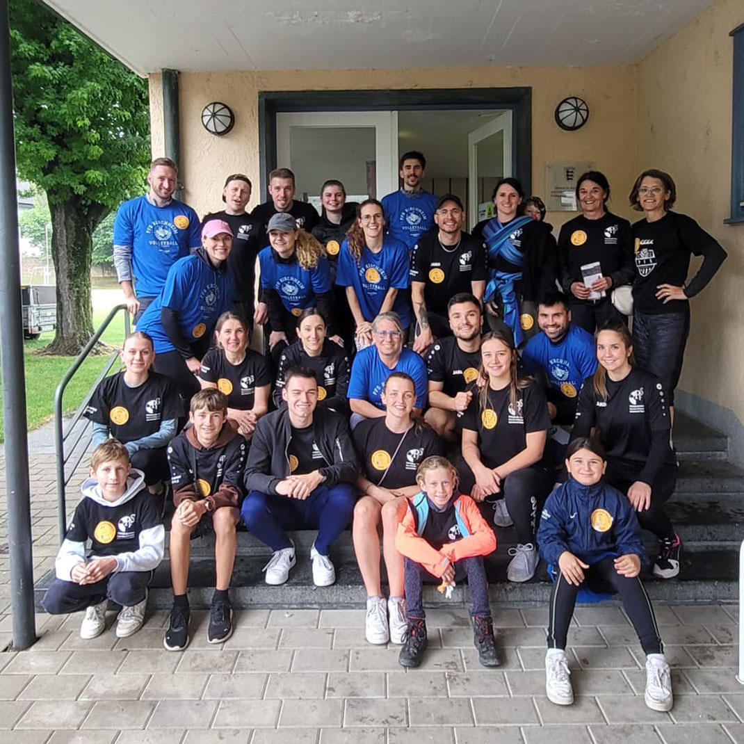 Team SAF Kirchheim für den Sponsorenlauf in Kirchheim