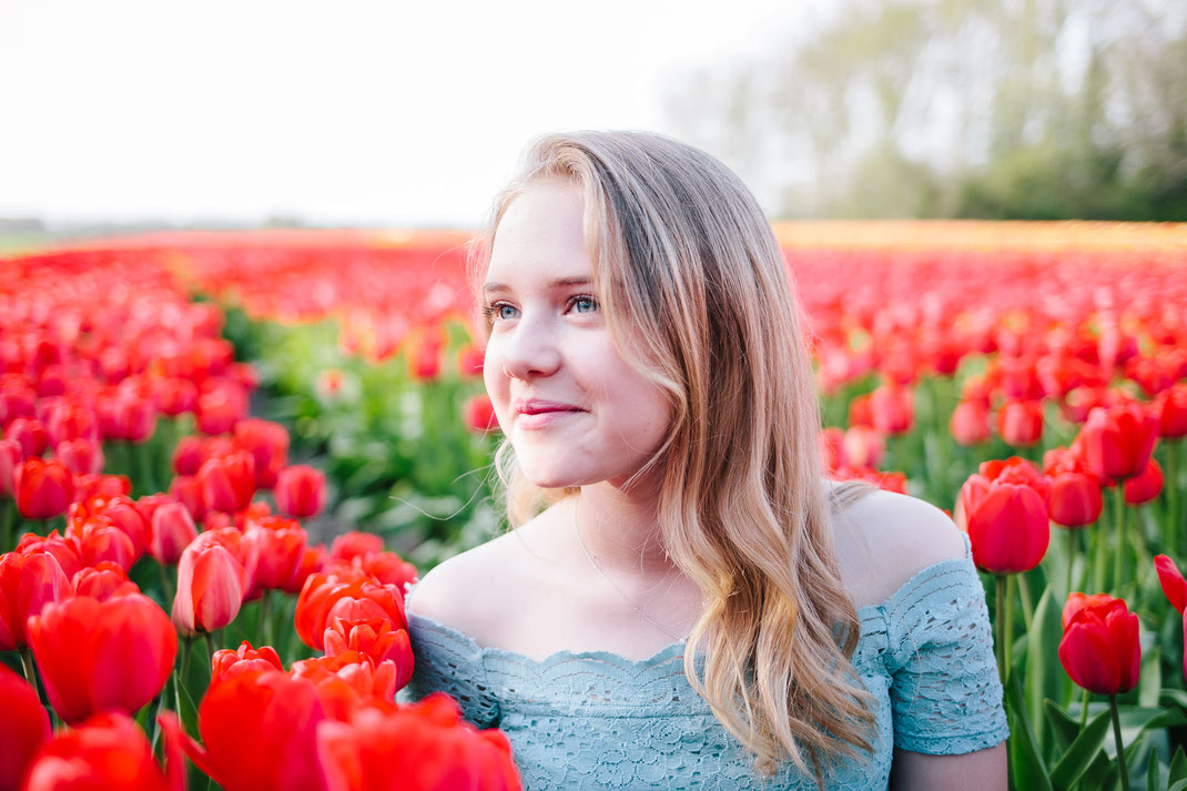 portrait photoshoot Keukenhof