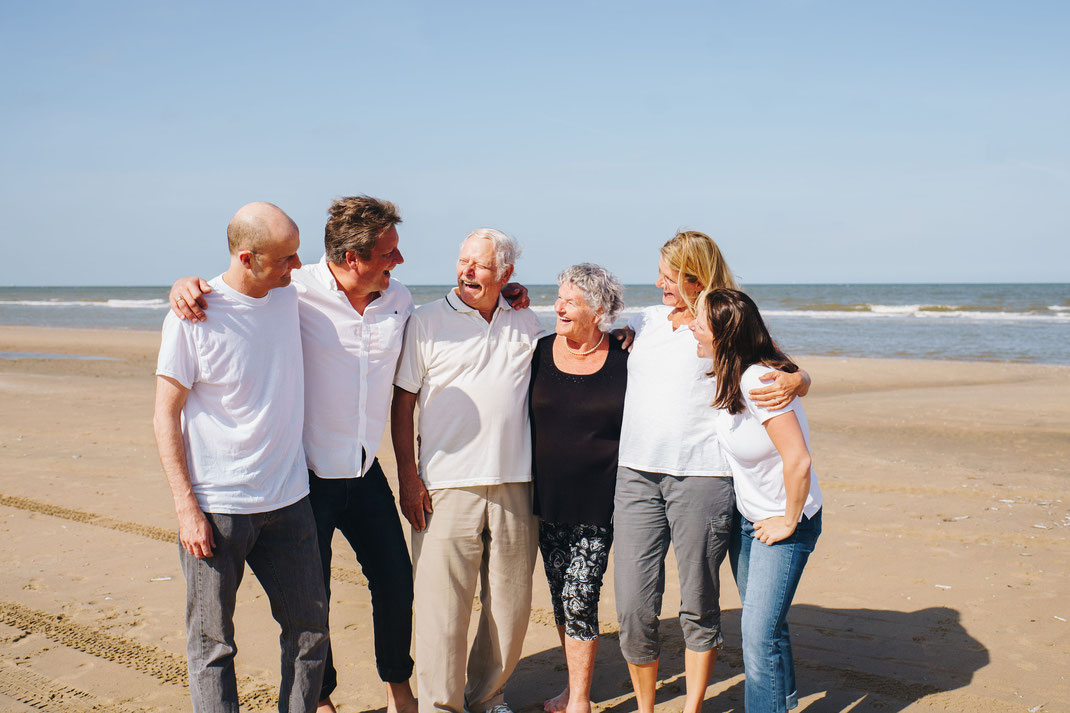 Family photo near Leiden