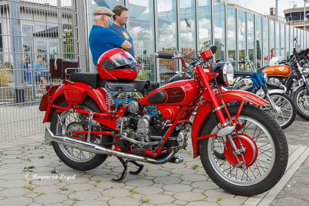 vintage moto guzzi airone sport