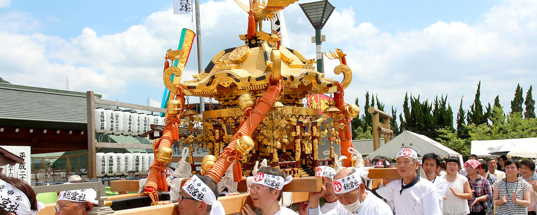 夏季大祭お迎えみこし御巡行