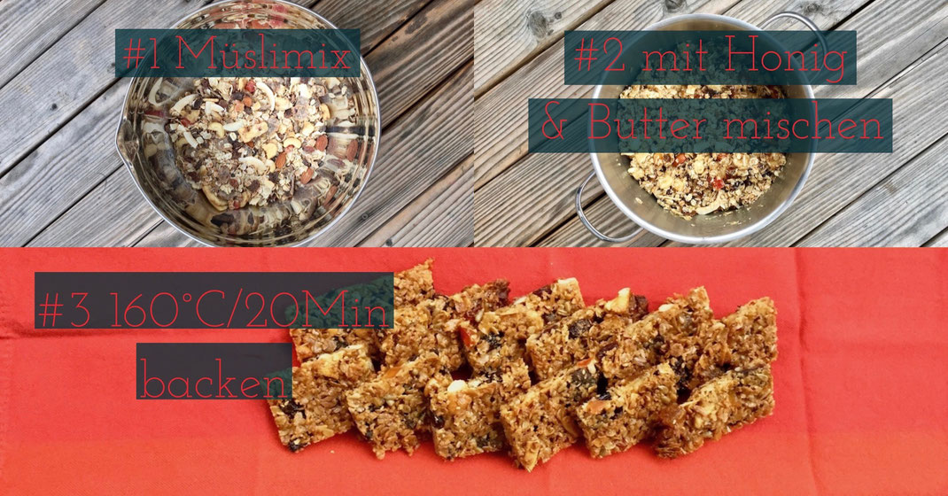 Müsli, Müsliriegel, gesund, selbstgemacht, selbst gebacken, spass, backen