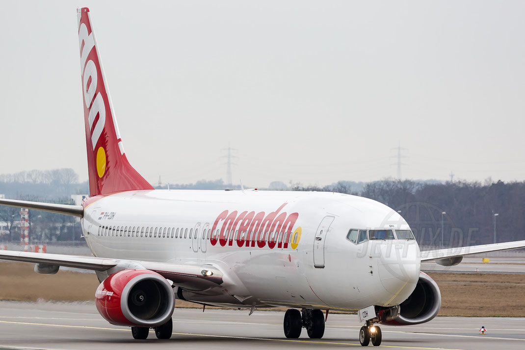 11.03.2018 Ph-cdh-corendon-boeing-737-2018-03-11-eddf-frankfurt