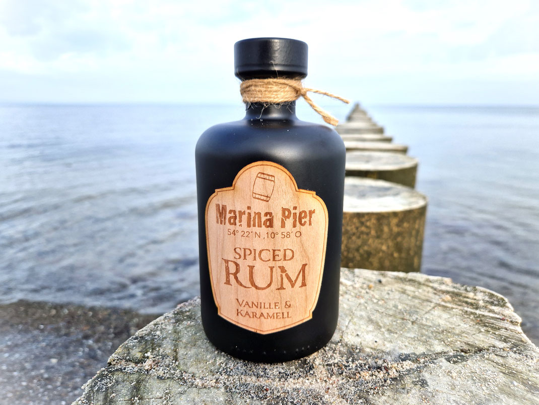 marina pier spiced rum, rum heiligenhafen, rum schleswig holstei, rum fehmarn, rum vanille karamell